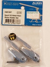 Align Trex450 H45139T Sport V2 Metal Main Rotor Holder Set