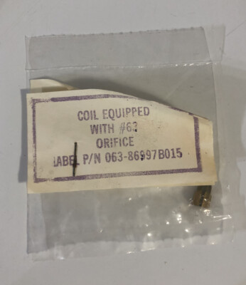 RARE York  Source 1   063-86997B015  Orifice  063