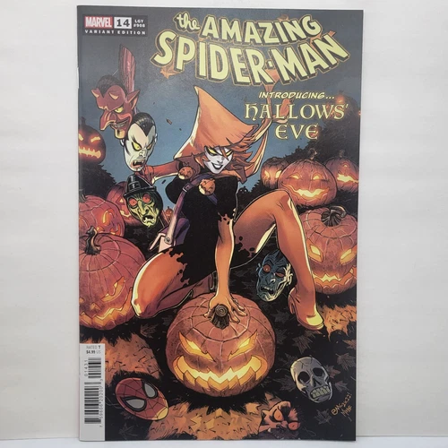 Amazing Spider-Man #14 Variant Ed McGuinness Hallows Eve Cover Dark Web  2022
