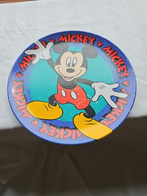 Mickey Mouse Disney Zak Designs Vtg 90s Plate