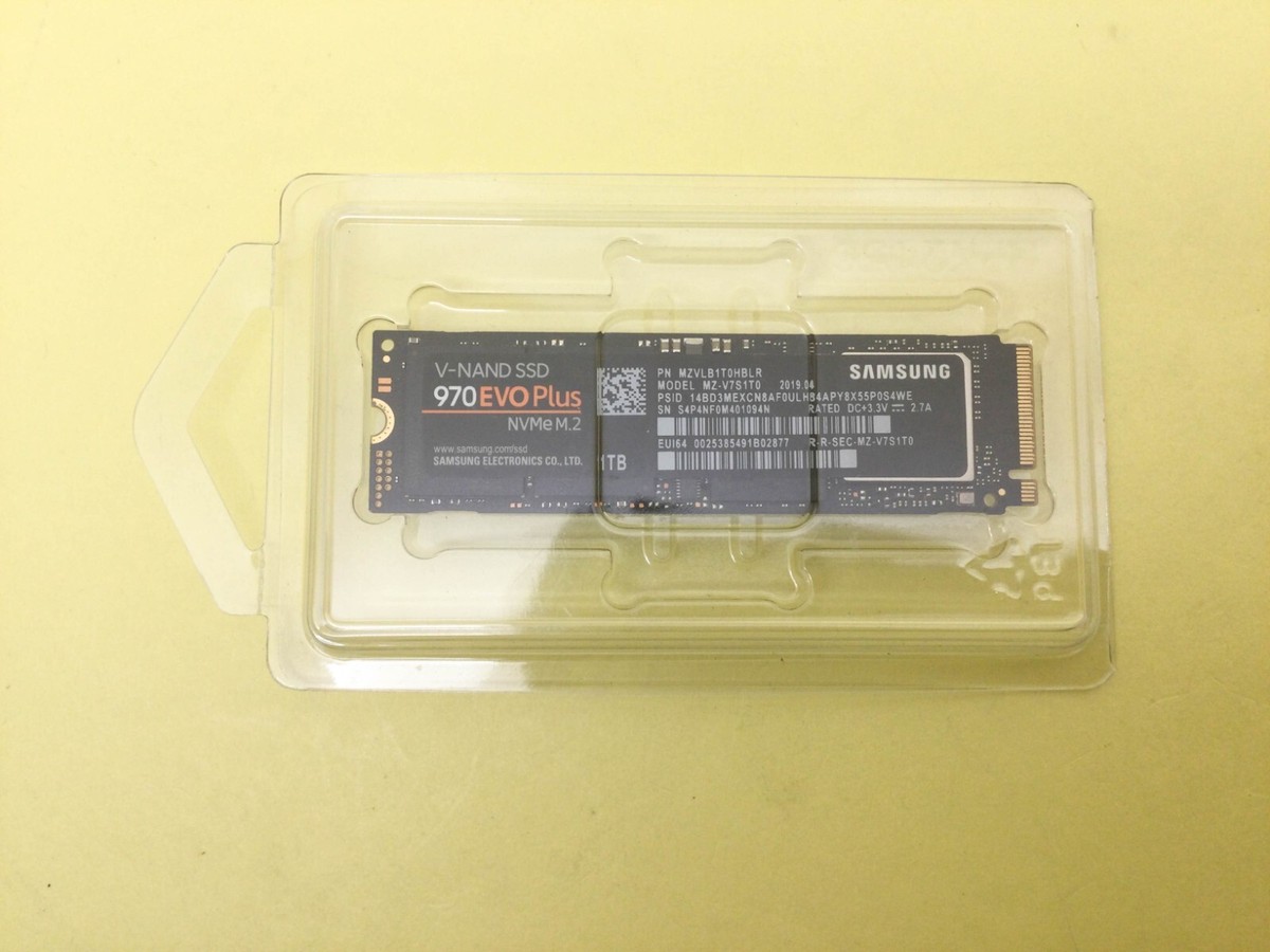 Samsung 970 EVO Plus 1TB M.2 PCIe NVMe Internal SSD MZ-V7S1T0 | eBay