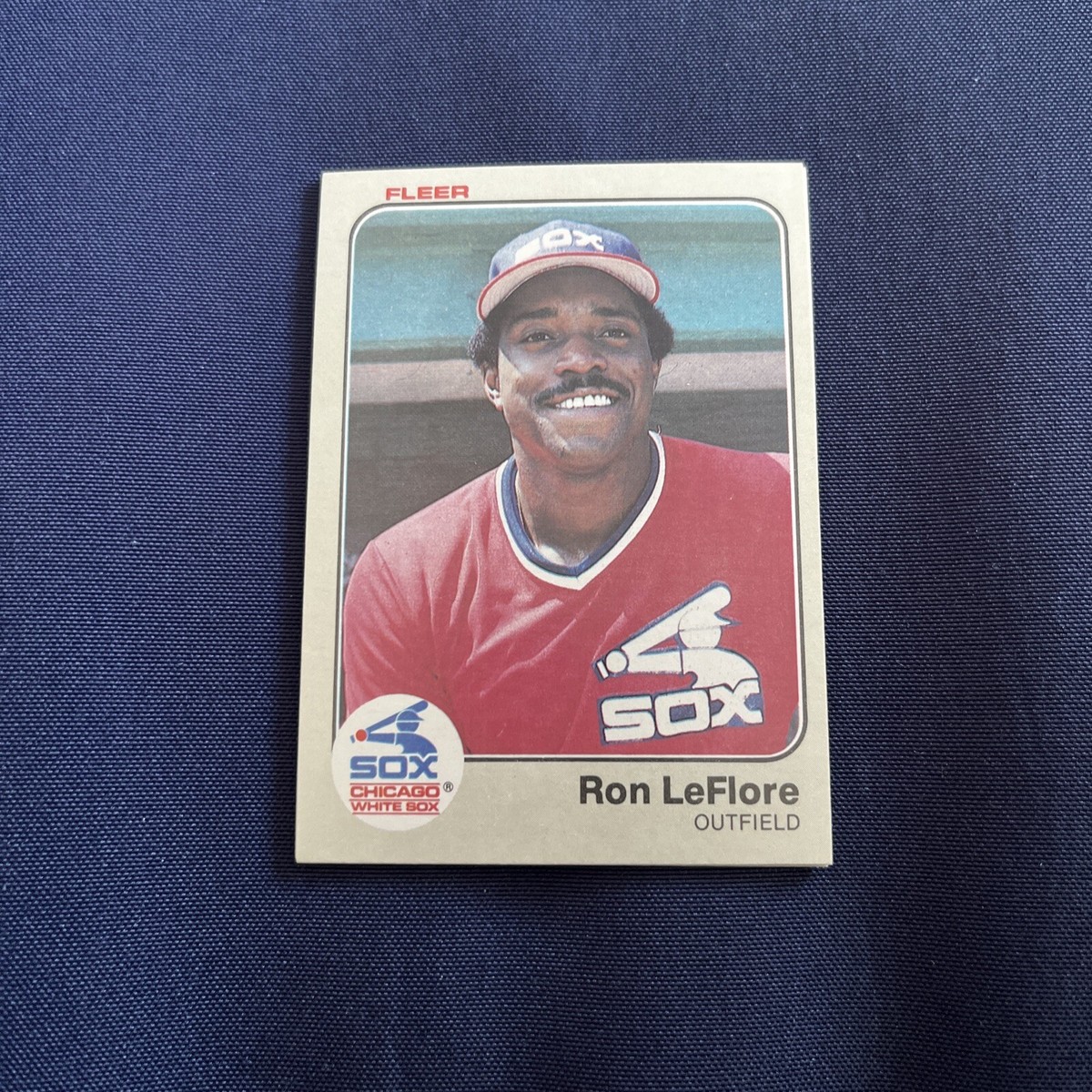 1983 Fleer Baseball Card #246 Ron LeFlore Chicago White Sox | eBay