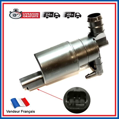 Moteur Pompe Lave-Glace Vitre pour 643471 9641553880 9801242180 6434A9 6434F5 - Photo 1/4