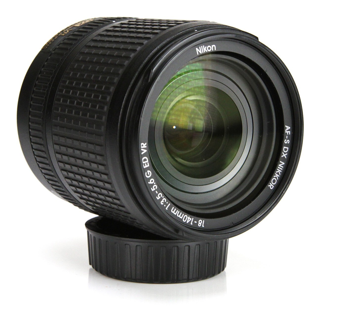 Nikon AFS 18140mm f3.55.6 G ED VR DX Zoom Lens with Front & Rear Lens Caps eBay