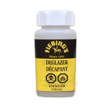 Fiebings Deglazer 4 oz Bottle Leather Dyeing ...