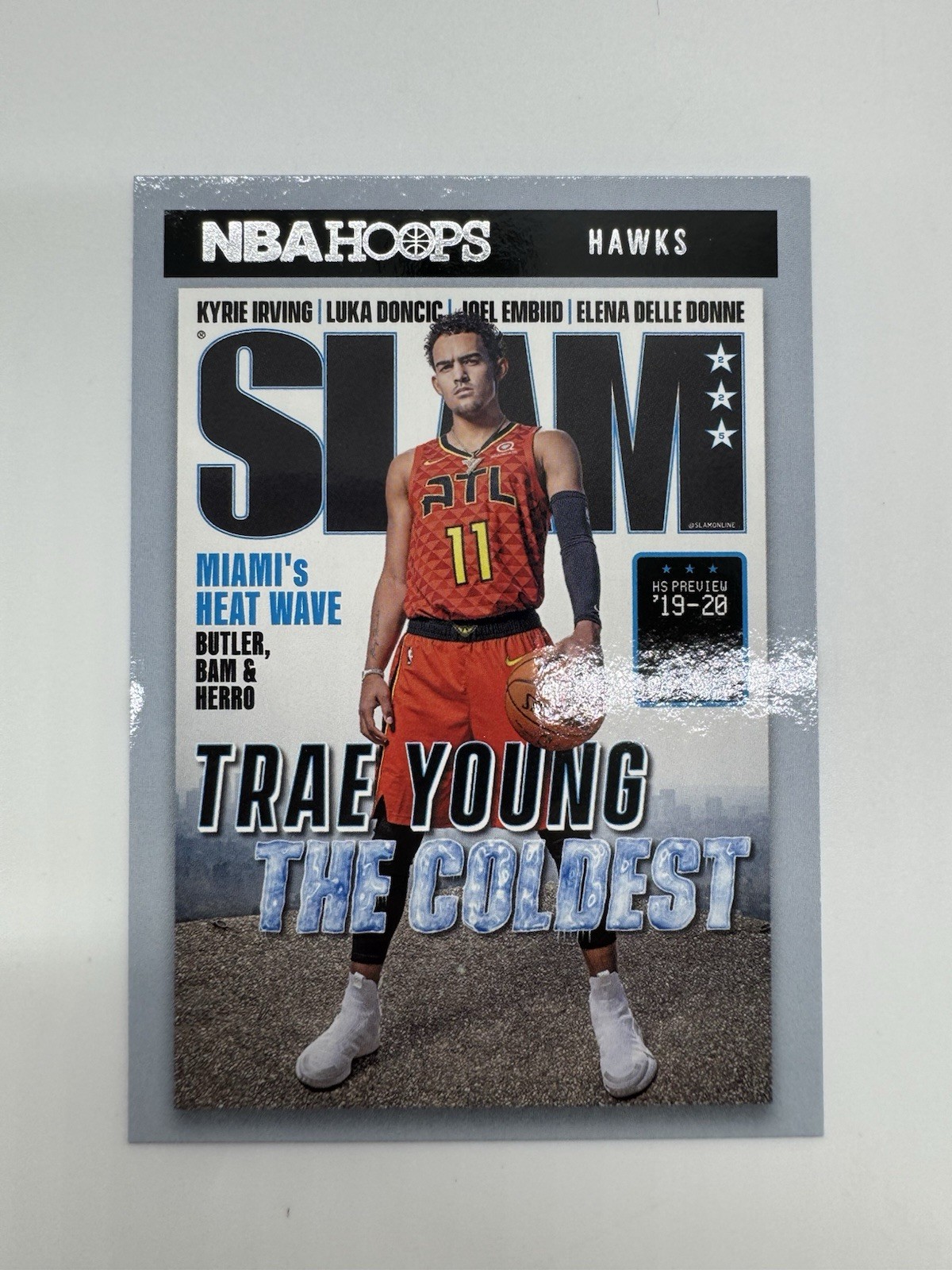 Trae Young 2020-21 Panini NBA Hoops Slam #6 Atlanta Hawks