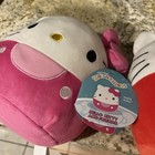 2 Pack Squishmallows Hello Kitty Pink And A Red  8" Plush *NEW — photo 2