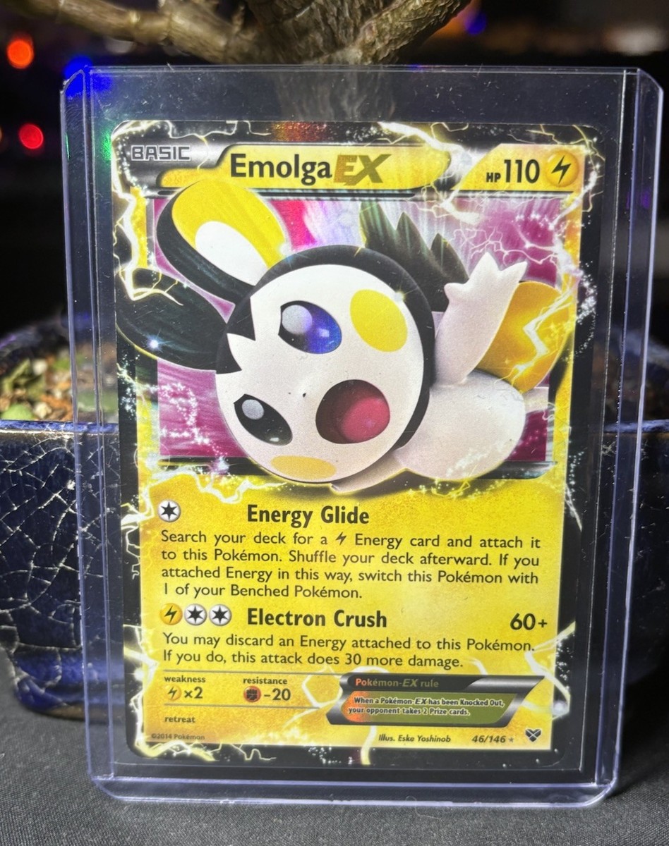 Emolga EX 46/146 XY Base Set - Pokemon Card - LP | eBay