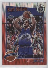 2019 Panini NBA Hoops Premium Stock Tribute Red Flash Prizm Karl Malone HOF 0u5r