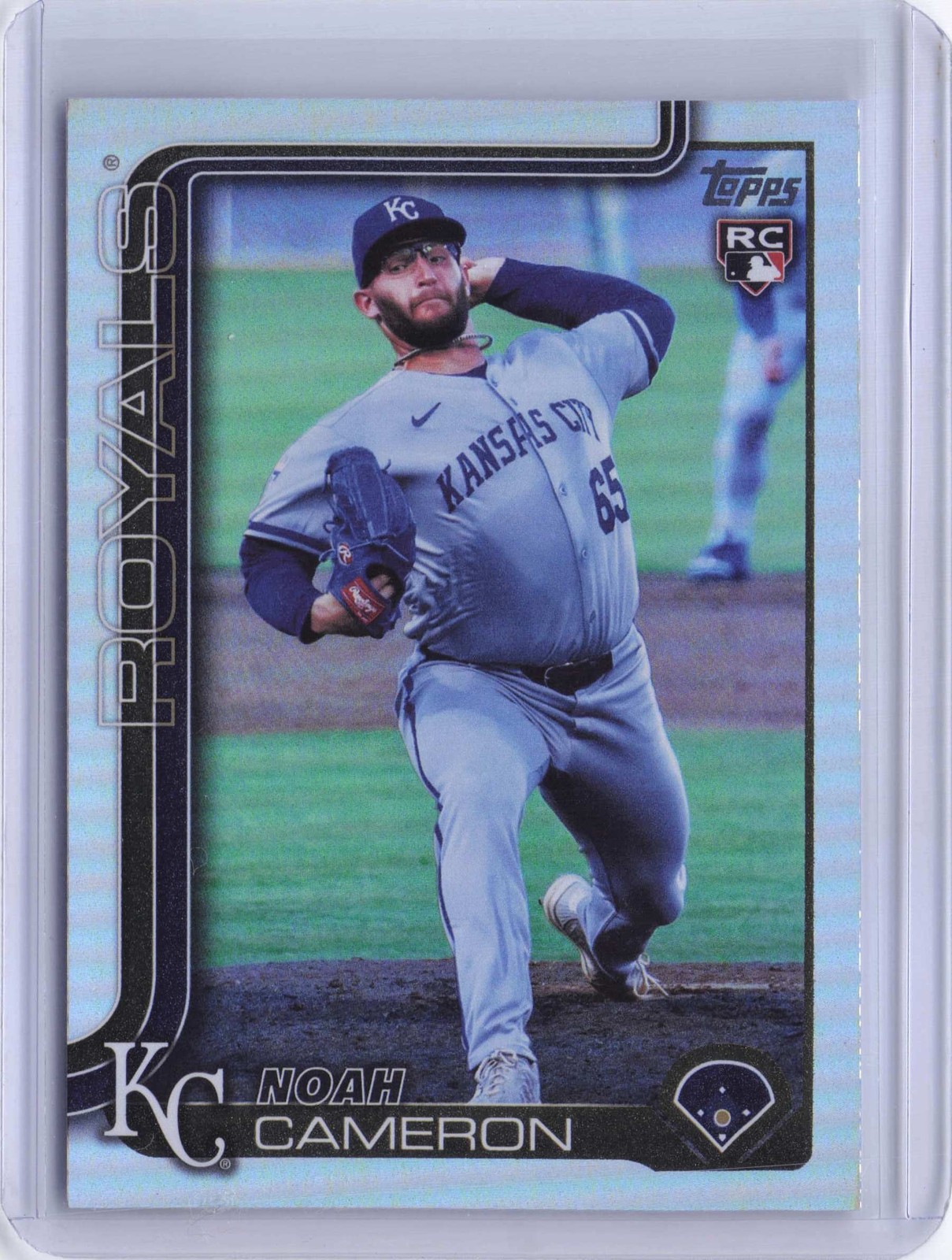 2025 Topps Update #US65 Noah Cameron Rainbow Foil