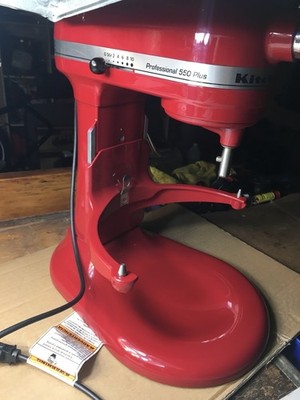 Kitchen Aid Professional 550 Plus Stand Mixer Empire Red Stainless Steel