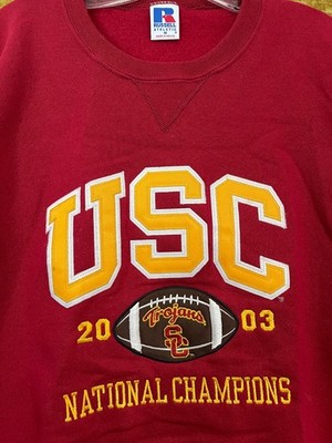 VTG USC Trojans 2003 Sweatshirt National Champions Football