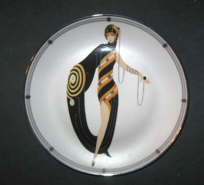 エルテ フランクリンミント アールデコ GLAMOUR プレート Erte 陶器 franklin mint erte products for sale | eBay
