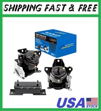 Engine Motor Mount Trans Mount 3PCS,Replace OE: 84175582, 84175583, A2638
