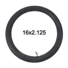16 Butyl Rubber Inner Tube Bent Valve 16x2.125 For Electric Bike High Quality