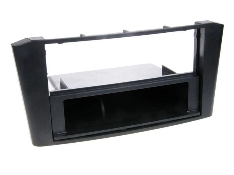 Support 1Din compatible avec Toyota Avensis T25 03-09 Avec vide poche - Noir - Photo 1/1