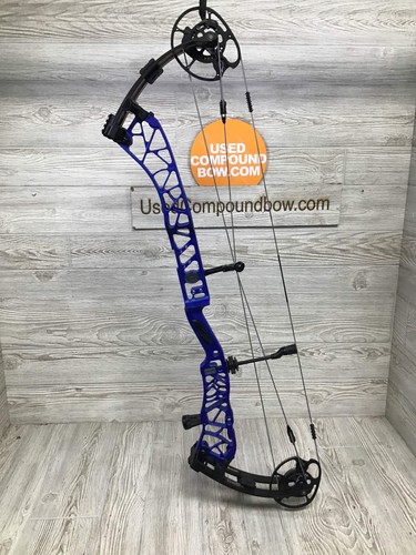 Elite Victra Right Handed 50-60# 25.5-31" Cobalt Blue Target Bow