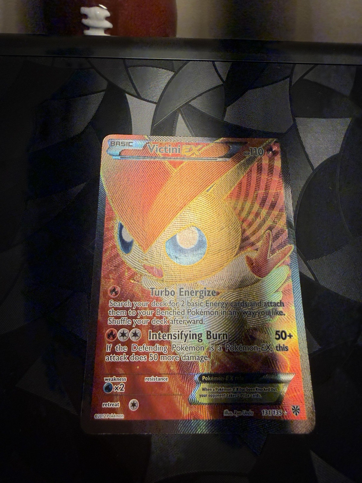 Victini EX 131/135 Plasma Storm Ultra Rare Full Art Holo Pokemon TCG Card