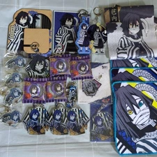 Demon Slayer Iguro Obanai Keychain Acrylic Collectible Set Anime Merch