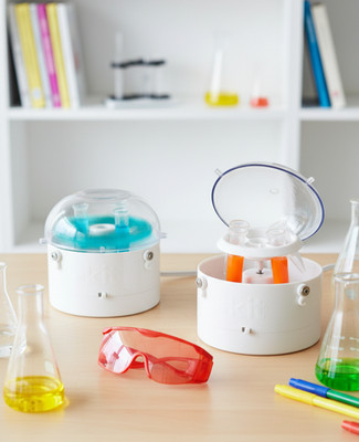 Mini Centrifuge 2-Tube Lab Spin Separator Kids Science Experiment Set of 2