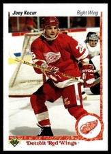 1990-91 Upper Deck Joey Kocur Rookie Detroit Red Wings #411