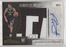 2015-16 Panini Excalibur Prime 2/25 Rondae Hollis-Jefferson #RR-RHJ Auto ev1
