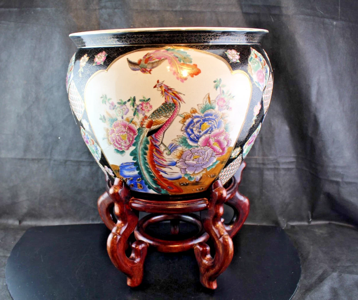 中式鱼缸在收藏中国花瓶、罐子(1900-现在) | eBay