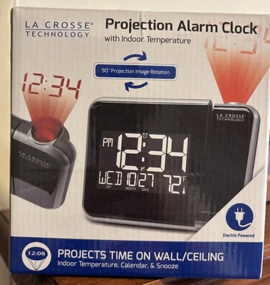 Projection Alarm Clock Never Used