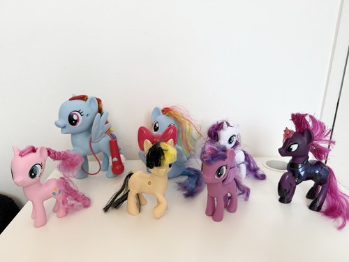 My little pony x 7 Hasbro 2016 MLP rainbow dash etc Bundle
