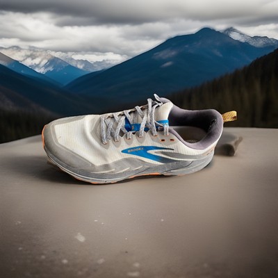 Brooks Cascadia 16 Trail Running Shoes Mushroom/Alloy/Orange Men s 12.5 Medium