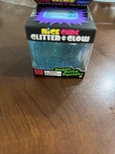 NeeDoh Blue Nice Cube Glitter and Glow Squish...