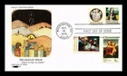 DR JIM STAMPS US COVER CHRISTMAS MADONNA AND CHILD FDC COMBO SOFTONES CACHET
