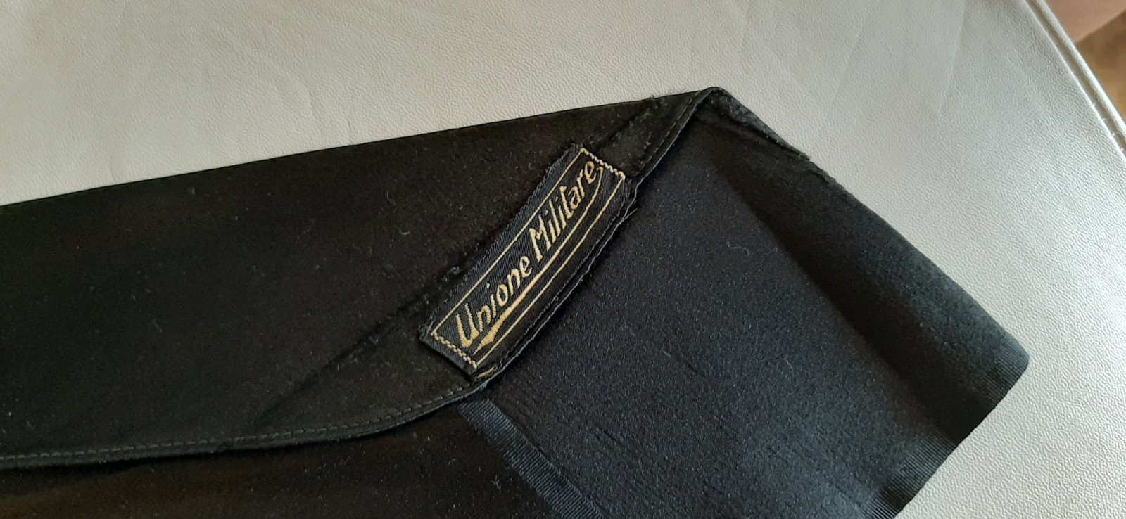 WW1-WW2-CRAVATTA-DA-UFFICIALE REGIA MARINA-UNIONE MILITARE-WORLD