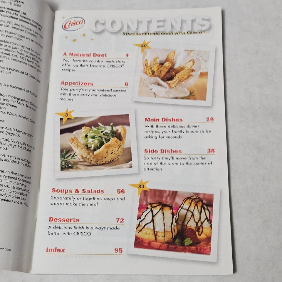 Country Favorites Crisco Favorite Brand Name Recipes from Country Stars - Image 2 of 3