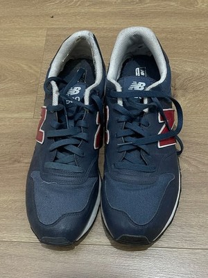 New Balance 500 Classic sneakers Navy Mash Upper Red Accents  display picture 3