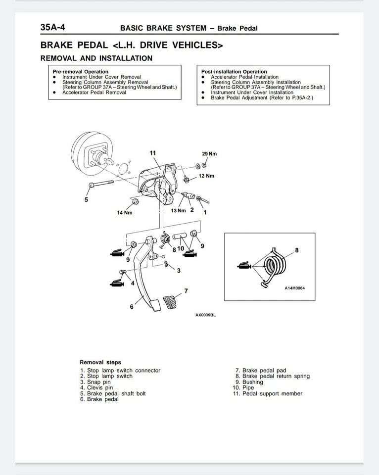 Manuale Officina Mitsubishi Lancer EVO 6 Service Manual PDF USB Istruzioni - Immagine 4 di 4
