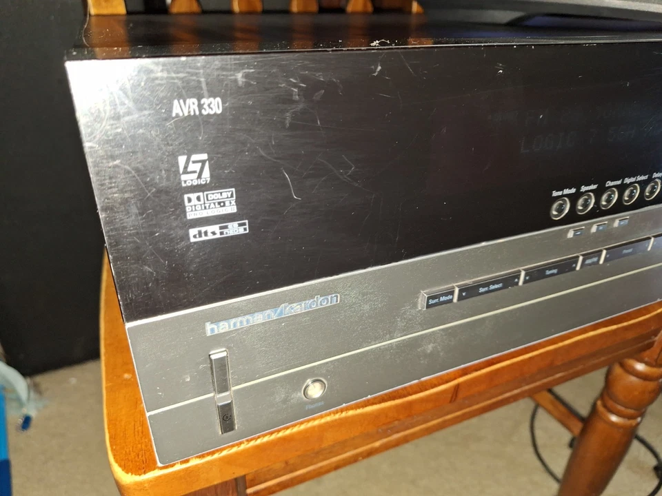 Harman Kardon AVR 330 Digital Surround Home Theater Receiver 385 Watt, TESTED! - Image 4 of 4