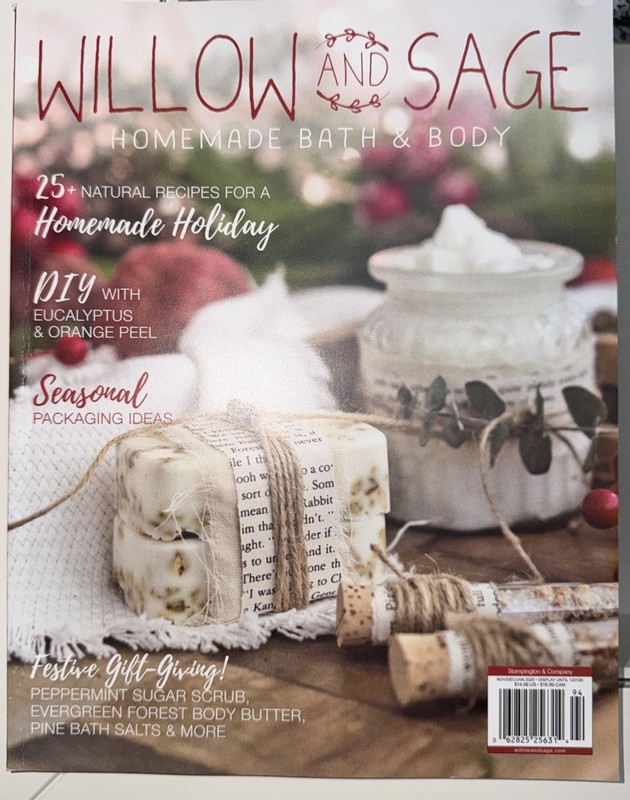 Willow & Sage Magazine Nov/Dec/Jan 2020