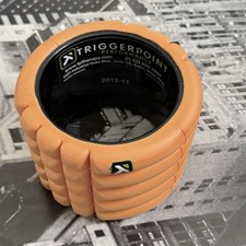 Health Trigger Point Performance Foam Roller Orange Travel 5.5 X 4