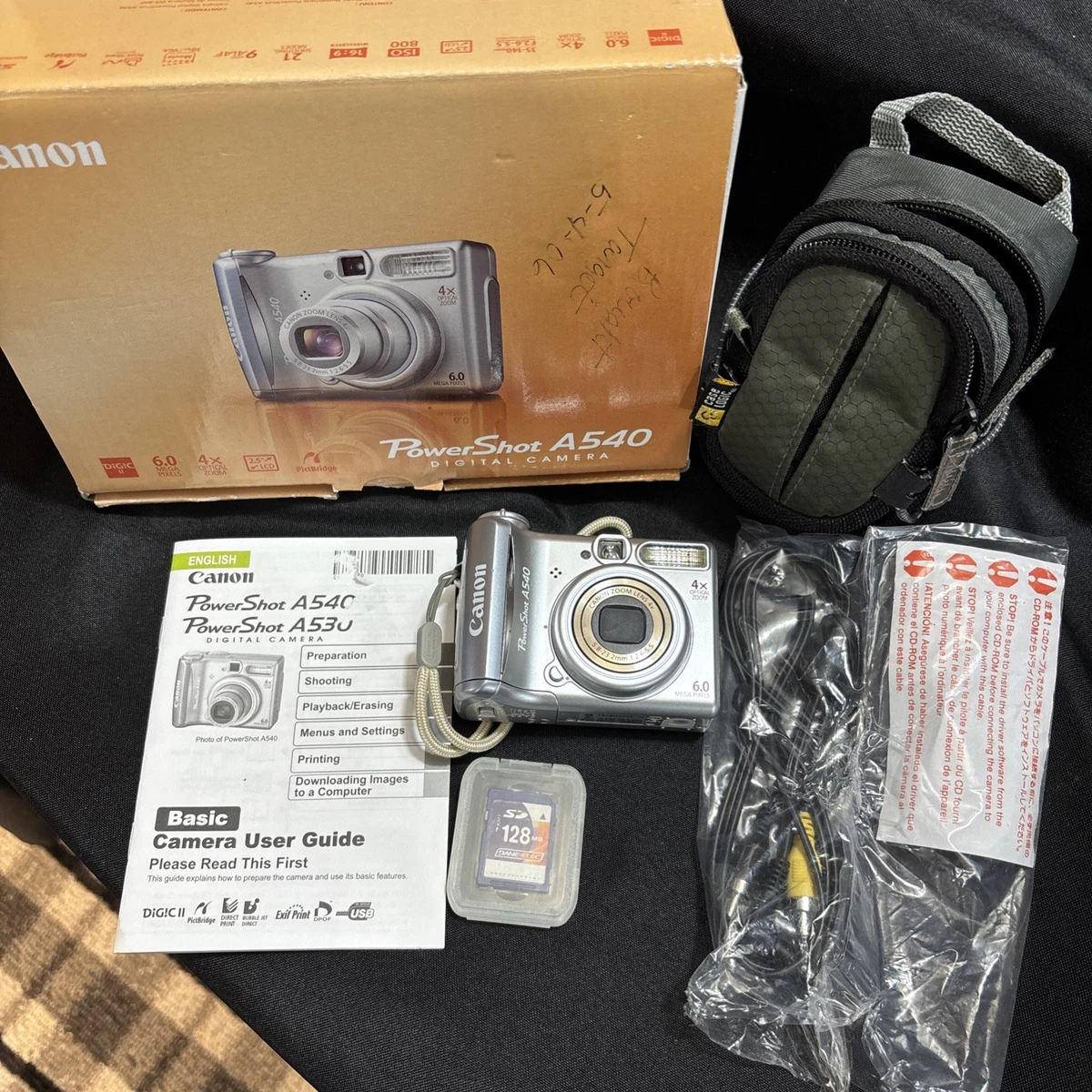 Preços baixos em Câmeras digitais Canon PowerShot A540 | eBay
