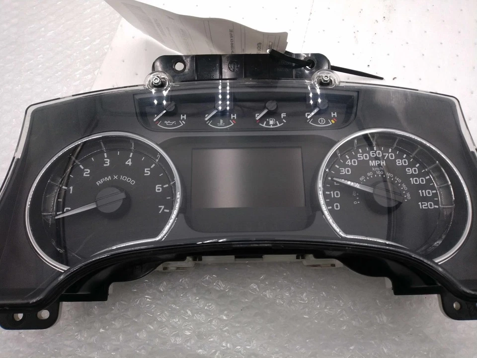 Medidor de velocímetro usado se adapta a: Ford F150 2012 pickup cluster KPH FX2 ID CL34-10849 Foto 2 de 4