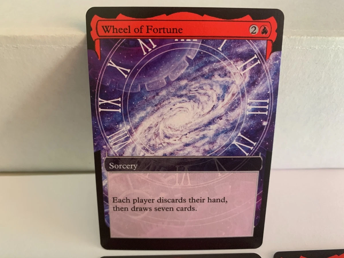 Wheel Of Fortune In Individual Magic: The Gathering Cards for sale