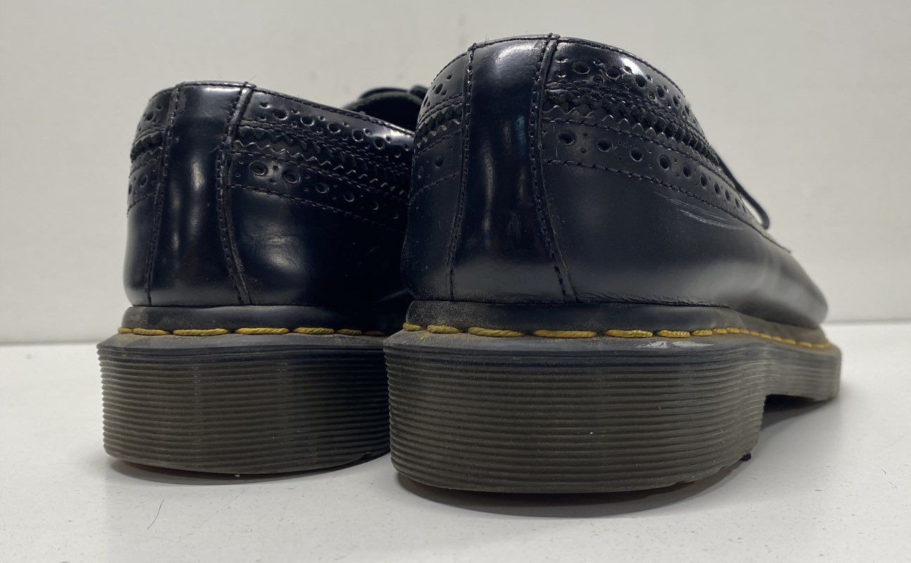 Dr. Martens Black Solid Wingtip Brogue Oxford Men… - image 4