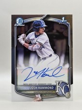 2025 Bowman Draft #CPA-JH Josh Hammond Chrome Prospect Autographs
