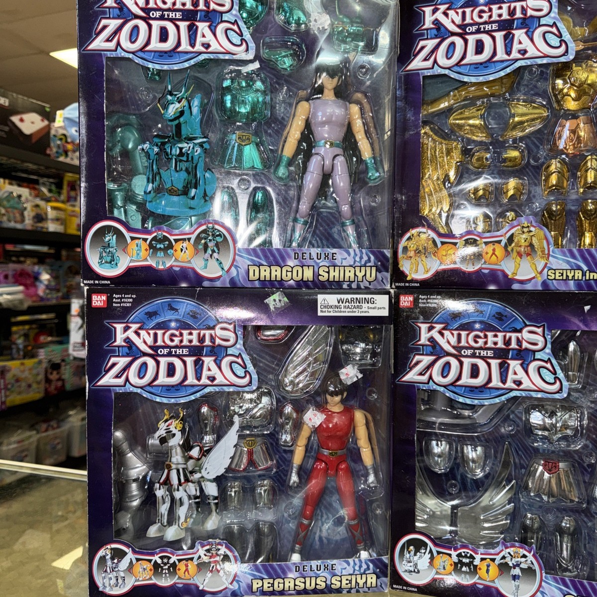 BANDAI KNIGHTS OF THE ZODIAC DELUXE LOT OF 6 New! | eBay