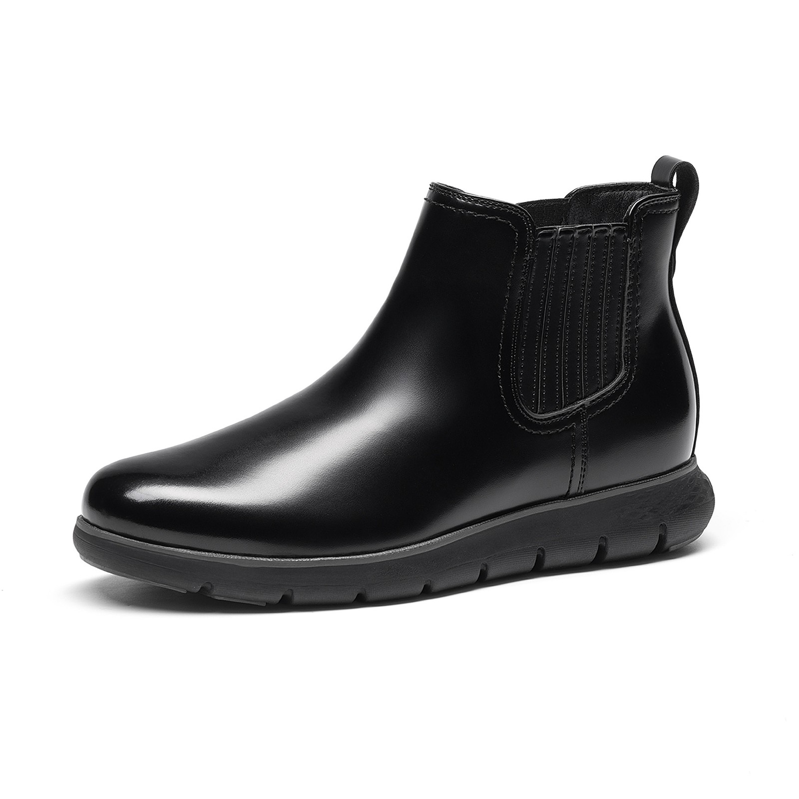 's Classic Chelsea Boots Comfortable Slip-on Casual Dress Boots