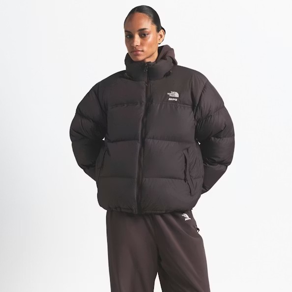 The North Face X SKIMS 1996 NUPTSE JACKET | Phoenix | Size S (Small) | £424 RRP image 3