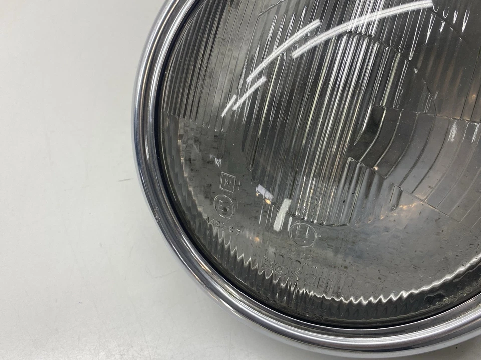 Mercedes W110 Heckflosse Front Scheinwerfer Chrom Ring Rahmen BOSCH mit Dichtung - Bild 3 von 4