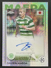 Daizen Maeda 2024-25 Topps Chrome UCC Japan Edition Mojo Auto /299 #CA-KF