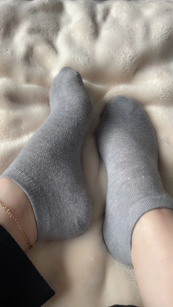 Chaussettes Femme Taille 38/39 - Noires, Style Cheville, Neuf Avec Défauts